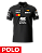 Camiseta Polo Mclaren 2026 - Oscar Piastri - Preto - Imagem 2