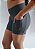 Short Suplex Cinza Fitness Lady Academia Treino Cós Alto C/ Bolsos - Imagem 2