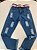 Calça jeans fem com cinto - Imagem 1