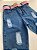Calça jeans fem com cinto - Imagem 2