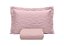 Colcha Solteiro com Porta Travesseiro 180 Fios Sleep Buettner Rosê - Imagem 1