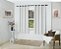 Cortina Voil C/ Blackout Pvc 2,60mx1,70m Bella Janela Lisa - Imagem 1