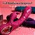 Vibrador Rabbit Recarregável Com 10 Modos De Vibração - Imagem 5
