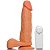 Pênis Realista Grande Grosso 20x4,5 A38 Com Vibrador Ventosa - Imagem 1