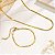 Conjunto Colar E Pulseira Caph Laminada - Imagem 5