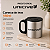 Caneca de inox 180ml - prata - Imagem 1