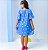 Vestido Ceci Azul Papagaio - Imagem 3