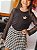 Conjunto Tweed blusa preta - Imagem 1