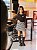 Conjunto Tweed blusa preta - Imagem 2