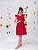 Vestido Vermelho Alice Tule - Imagem 1