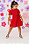 Vestido Glitter Vermelho Mundo Cinti - Imagem 1