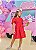Vestido Laise Coração Vermelho Cinti - Imagem 1