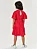 Vestido Laise Coração Vermelho Cinti - Imagem 2