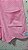Jardineira Rosa c Blusa Branca detalhes Manga Arco Iris - Imagem 2