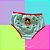 Kit 3 calcinhas Princesas (Forma grande) - Imagem 4