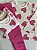 Conjunto legging rosa blusa Coração - Imagem 2