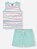 Conjunto Candy Cool – Regata + Short Azul - Imagem 2