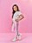 Legging Infantil Cinti Rosa Cachorrinha Fashion - Imagem 1