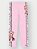 Legging Infantil Cinti Rosa Cachorrinha Fashion - Imagem 2