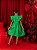 Vestido Stella Verde Festivo - Imagem 3
