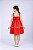Vestido Isa Vermelho com Cianinha - Imagem 2