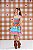 Vestido Junino Infantil de Luxo Lastex Colorido com Babados - Imagem 5