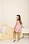 Conjunto Infantil Menina Blusa Peplum e Short em Algodão Rose - Imagem 5