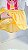 Conjunto Infantil Feminino Camiseta Gatinha Bela Shorts Saia Amarelo - Imagem 4