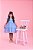Vestido Infantil Três Marias em Crepe Musseline - Imagem 1