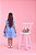 Vestido Infantil Três Marias em Crepe Musseline - Imagem 3