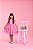 Vestido Infantil Três Marias Crepe Musseline Rosa - Imagem 4