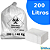 Saco Para Lixo Resíduos Infectantes Branco 200L C/ 100 Unidades Vabene - Imagem 1