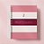 Caderno Devocional - Listras Rosa - Imagem 1