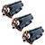 KIT 3x Toner Compatível HP 283a Cf283a M125 M127 M127fn M201 - Imagem 1