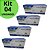 Kit 4 Toner Compatível HP 105a c/ Chip HP 107a Mfp 135a 137 - Imagem 2