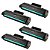 Kit 4 Toner Compatível HP 105a c/ Chip HP 107a Mfp 135a 137 - Imagem 1