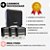 Kit 4 Carimbos CNPJ PAGO RECEBIDO LANÇADO Empresa Escola - Imagem 4