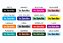 120 Etiquetas Adesivos Instrumentais PEQUENAS - Imagem 3