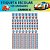 129 Etiquetas Escolares Vinil Carros - Imagem 10