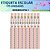 175 Etiquetas Escolares Vinil Borboleta - Imagem 1