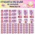 50 Etiquetas Escolares Vinil Princesa - Imagem 11