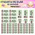 50 Etiquetas Escolares Vinil Princesa - Imagem 4