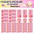 50 Etiquetas Escolares Vinil Princesa - Imagem 7