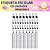 129 Etiquetas Escolares Vinil Princesa - Imagem 10