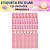 129 Etiquetas Escolares Vinil Princesa - Imagem 7
