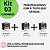 Kit 3 Carimbos Trodat 4911 Auto Profissão Médico Enfermeiro - Imagem 2