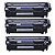 Kit 3x Toner Compatível HP 12A Q2612A HP1010 HP1020 HP1022 - Imagem 1