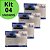 Kit 4 Toner Compatível HP 55A CE255A HP P3015 P3016 HP M521 - Imagem 2