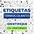 50 Etiquetas Termocolantes para Uniformes Escolares - Imagem 1