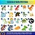 50 Etiquetas Termocolantes para Uniformes Escolares - Imagem 5